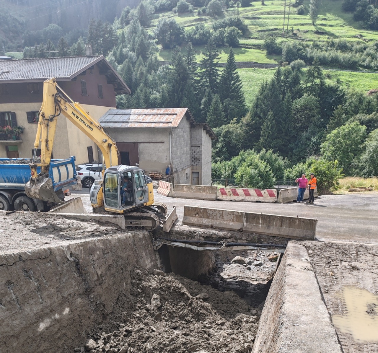 Al via i lavori di manutenzione straordinaria sul ponte del torrente Solco