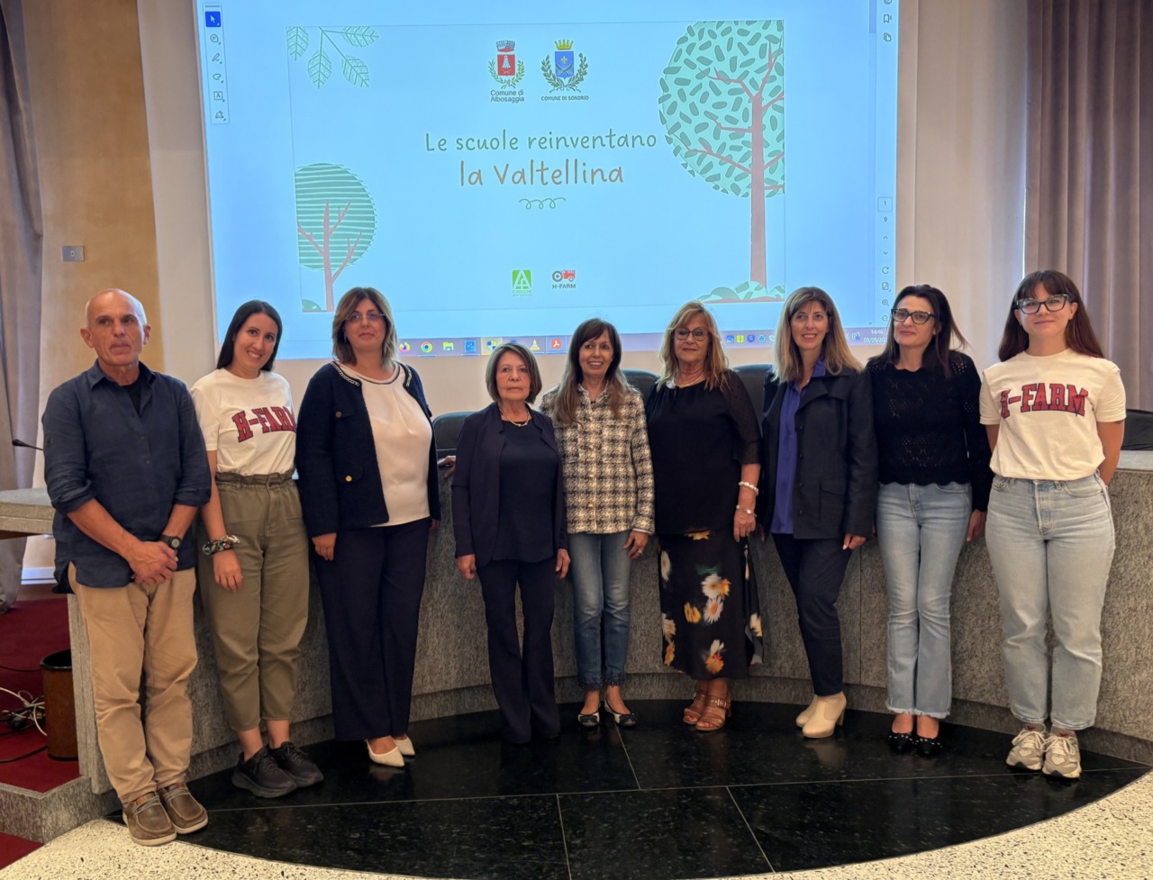 Sondrio e Albosaggia: 382 alunni per reinventare la Valtellina