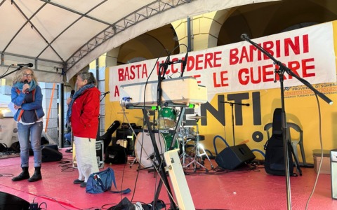 A Chiavenna musica, testimonianze e solidarietà per Gaza