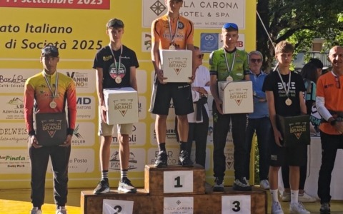 Melavì sugli scudi alla Finale del Campionato Italiano Giovanile di Società MTB