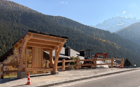 Ultimazione dei lavori di due nuove pensiline