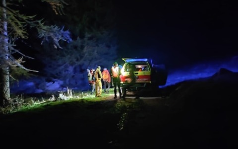 Escursionisti smarriti sopra la diga di Trona, intervento serale del Soccorso alpino