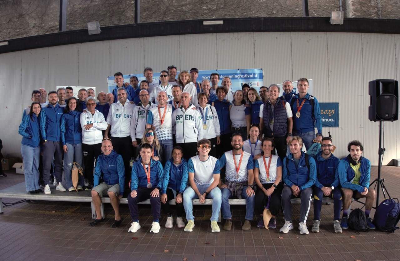 Il Gruppo Podistico BPS brilla a Trento: due ori e un argento a squadre, tre medaglie individuali