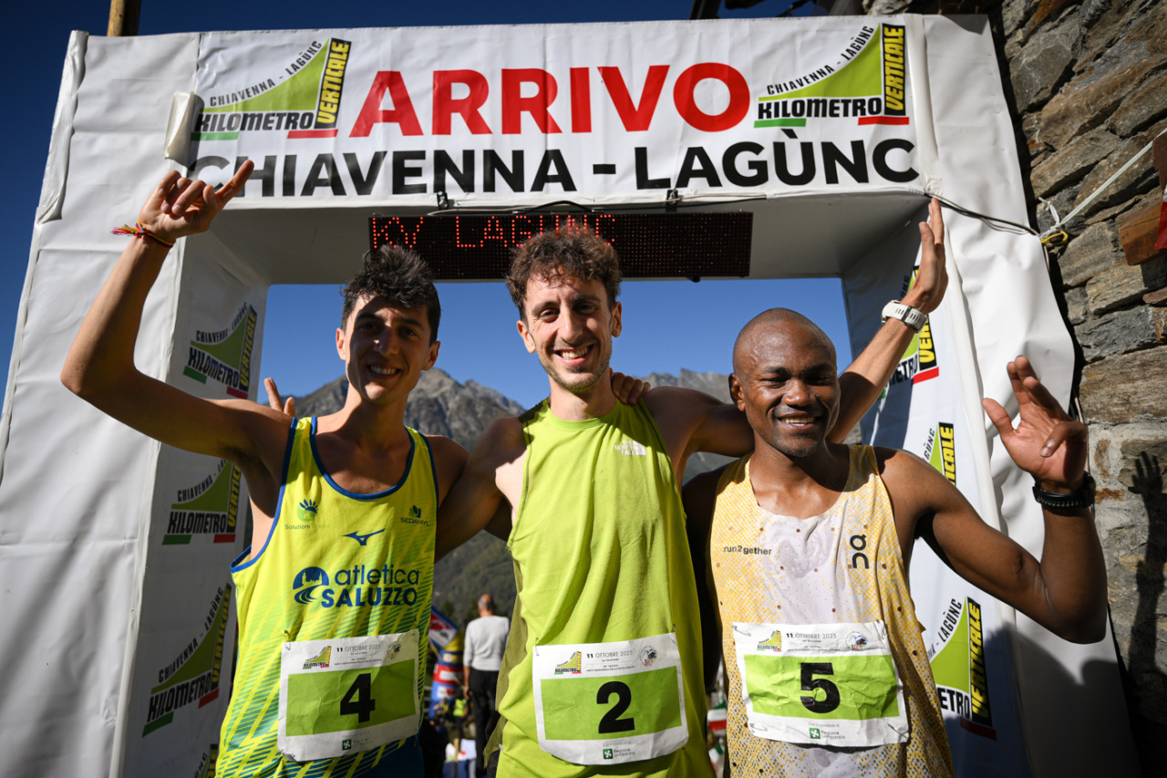 Il “re del verticale” Aymonod e la scozzese Dickson vincono il KV Chiavenna–Lagùnc 2025