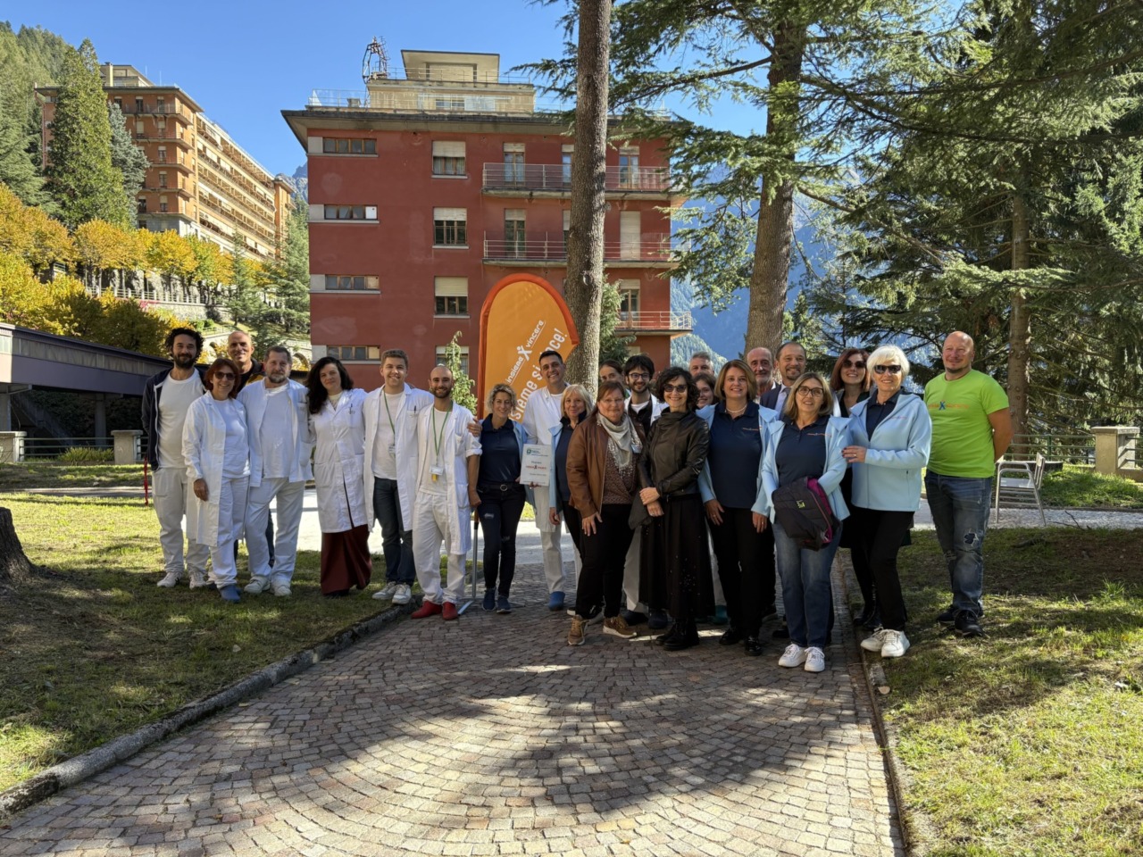 Un ecografo portatile e il giardino rinnovato per le Cure palliative