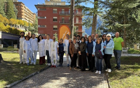 Un ecografo portatile e il giardino rinnovato per le Cure palliative