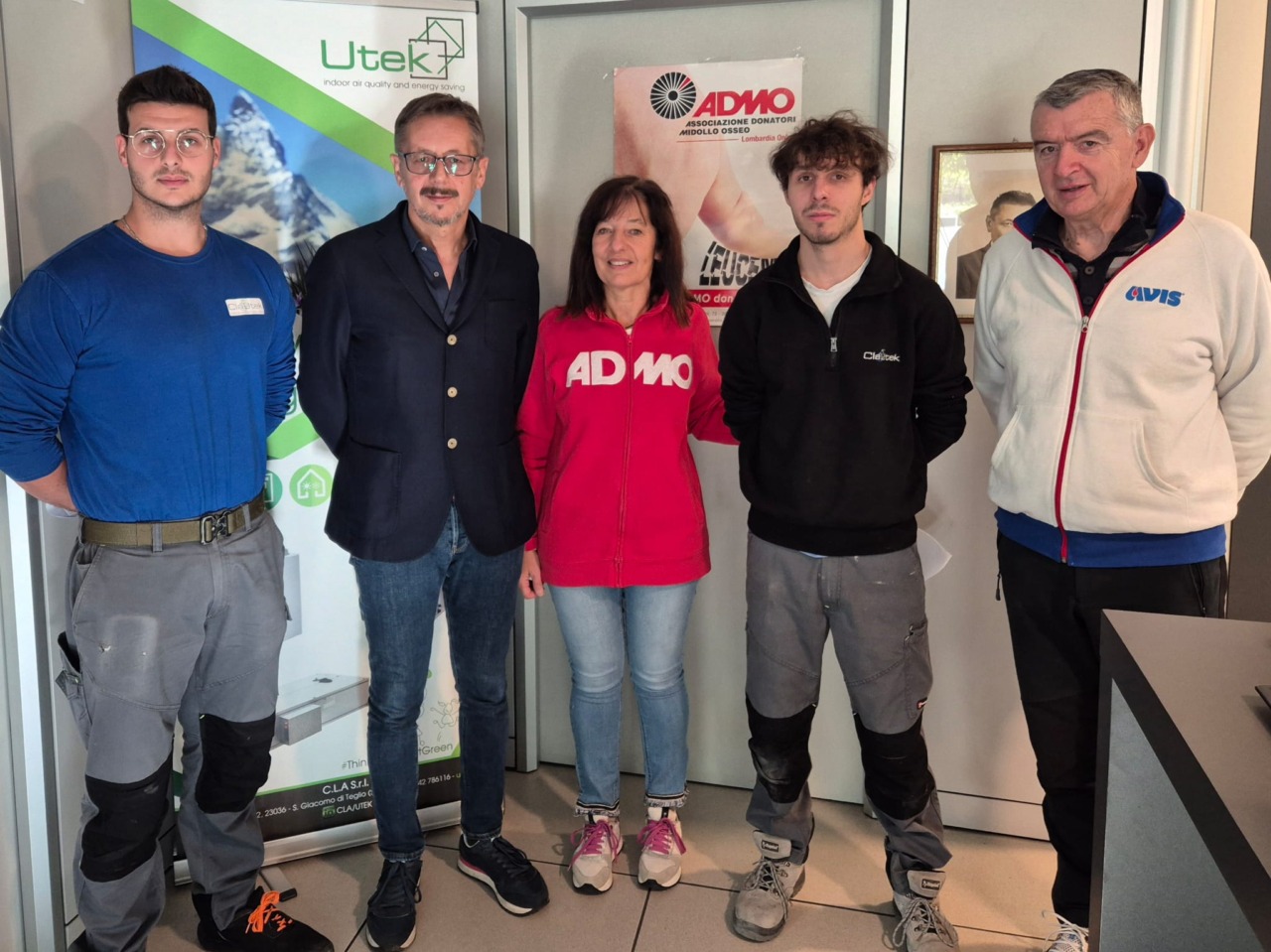 In settanta per donare speranza a Sharon