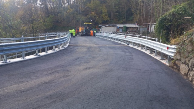 Riapre la Strada Provinciale “dei Cech” dopo la fine dei lavori di manutenzione del ponte sul torrente Tovate