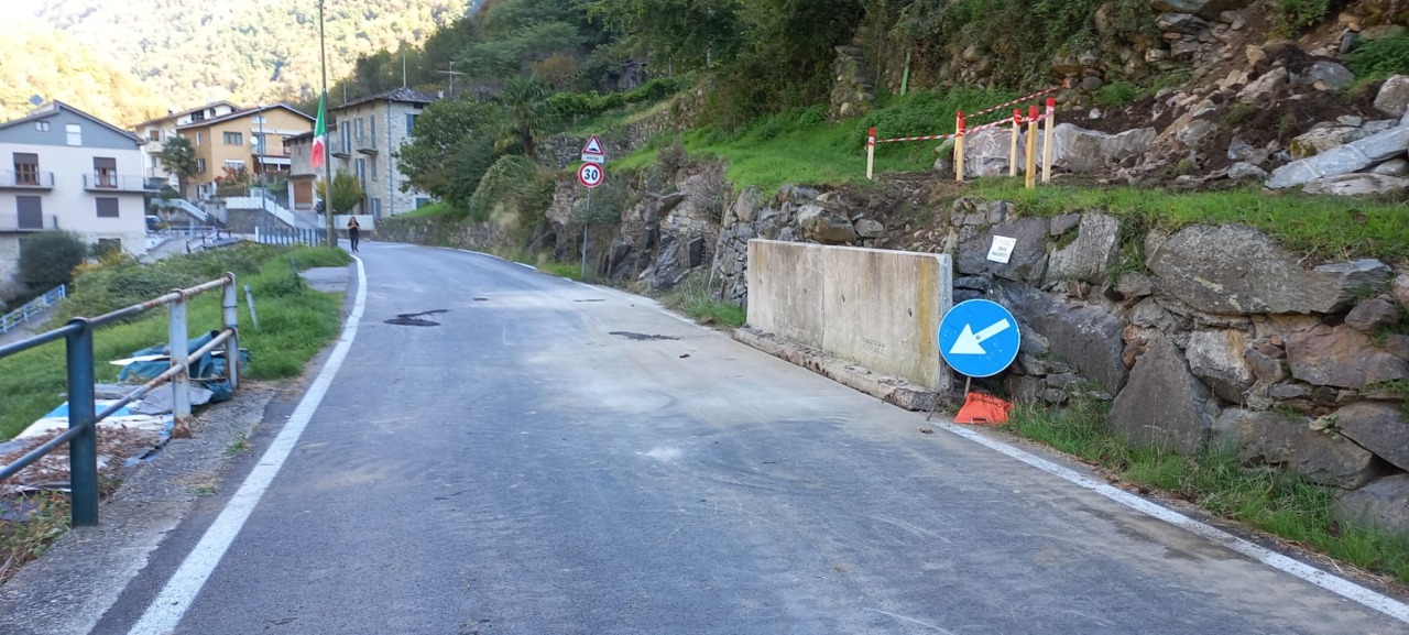 Strada per Arquino riaperta al transito