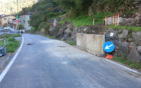 Strada per Arquino riaperta al transito