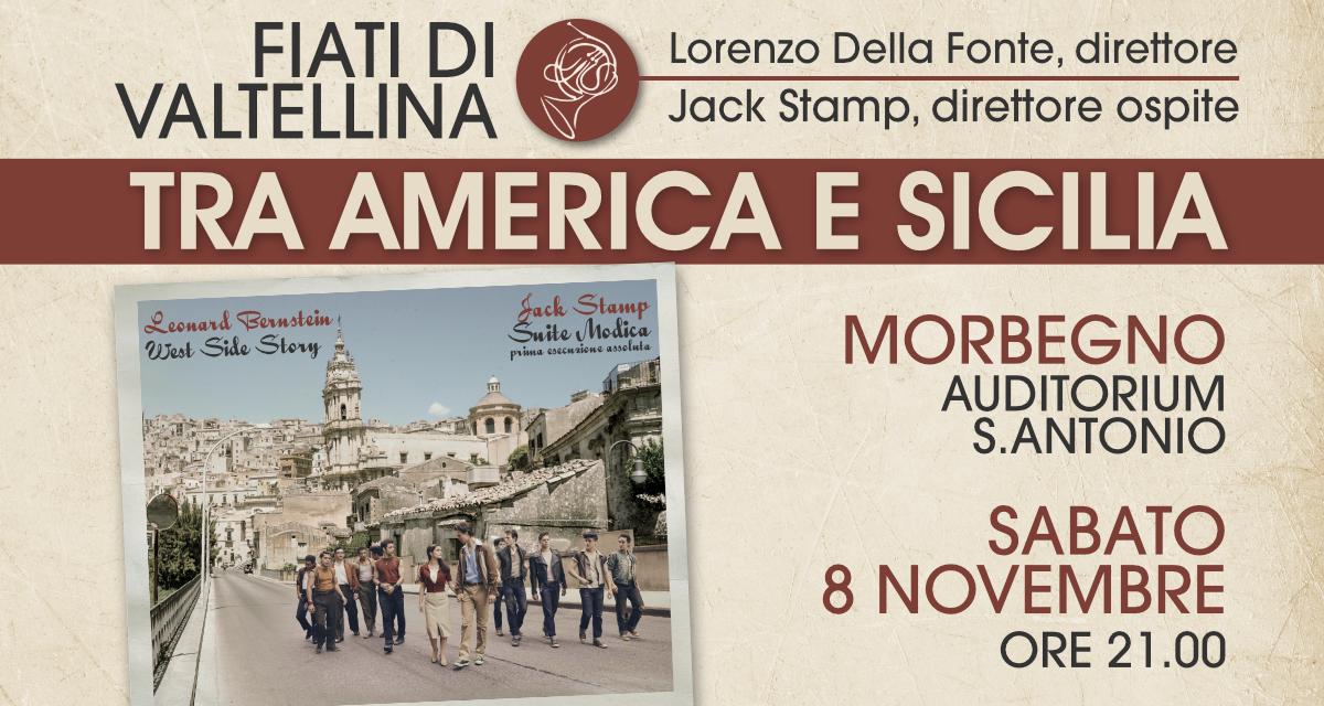 West Side Story incontra la Sicilia: i Fiati di Valtellina in concerto all’Auditorium S. Antonio