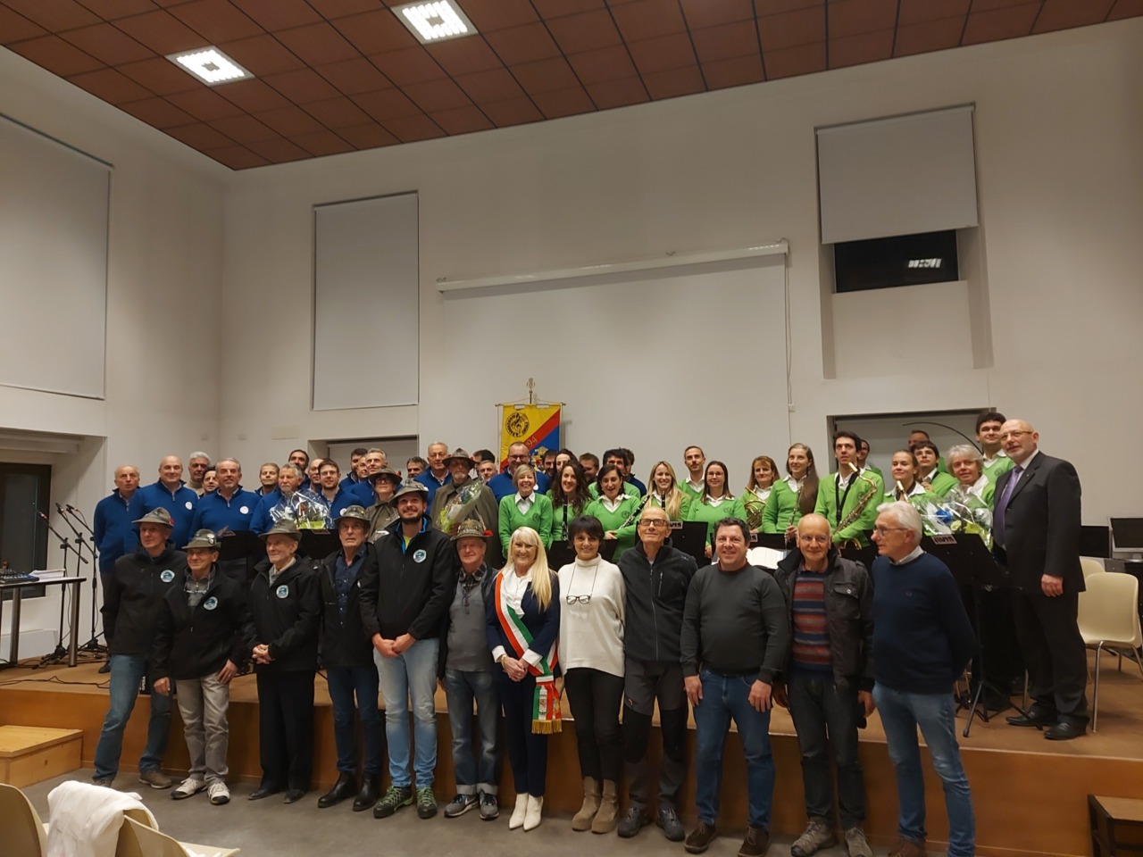 BandaInsieme e Coro Stelvio hanno riproposto “Racconti di trincea”