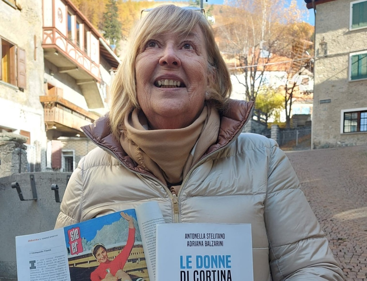 Anche Fiorella Negro fra “Le donne di Cortina”