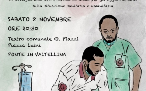 Sanità a Gaza: a Ponte in Valtellina un incontro con PalMed Italia