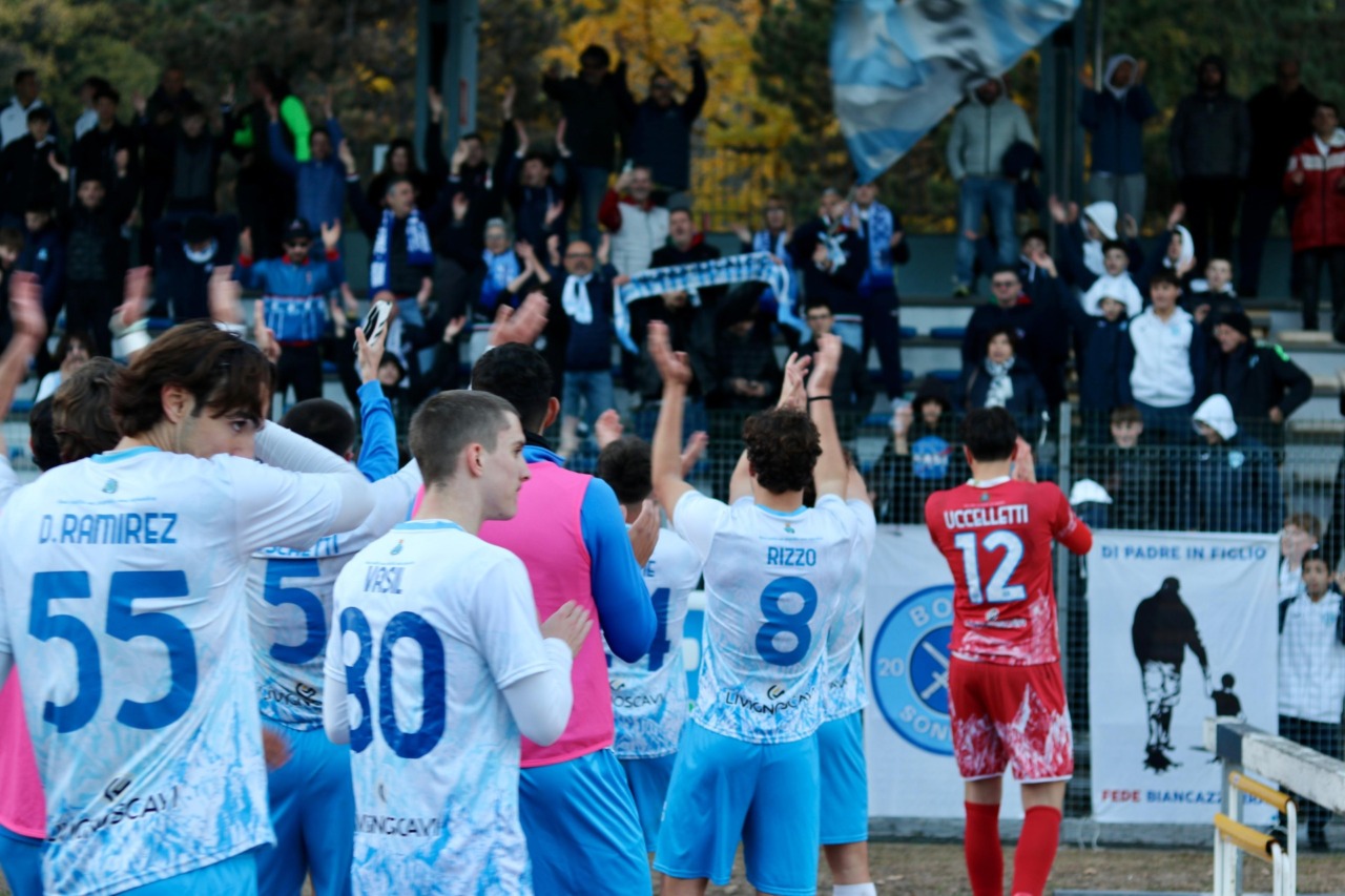 La Nuova Sondrio stende il Milan Futuro: prima gioia stagionale in Serie D