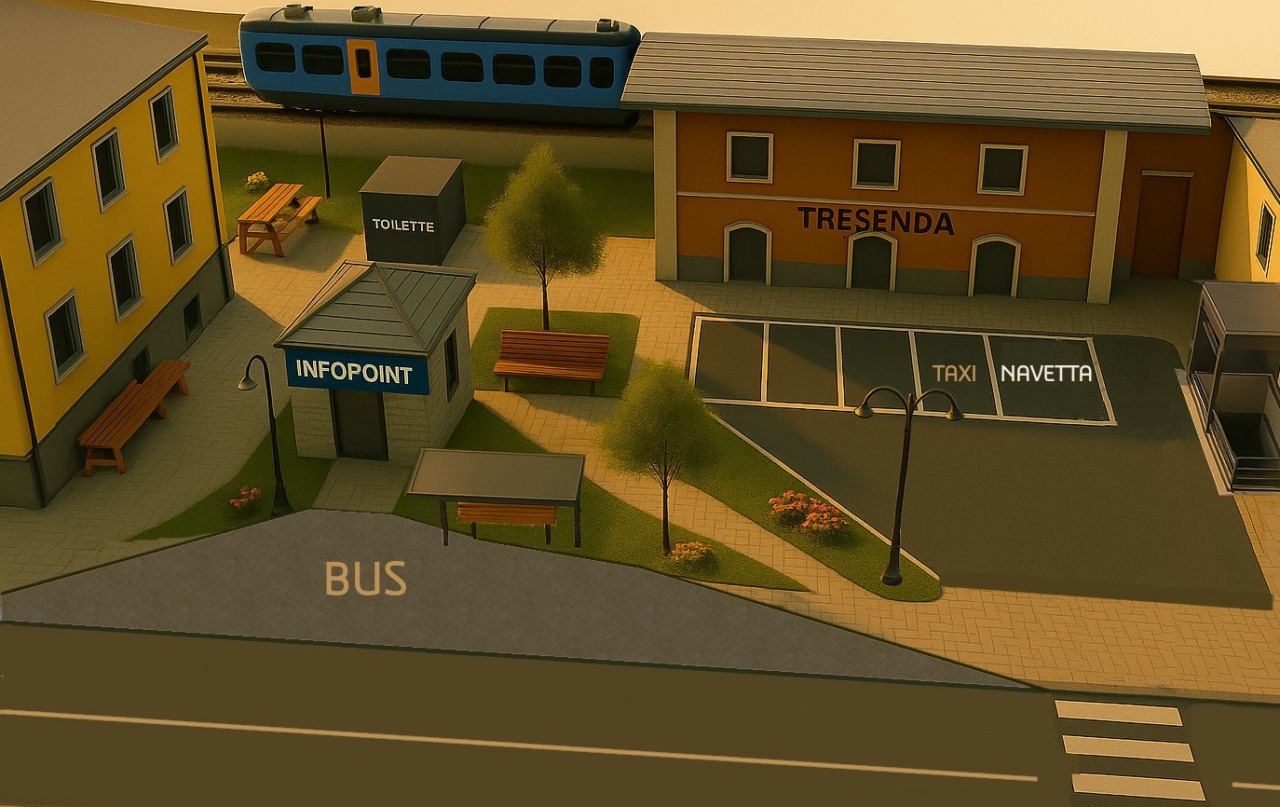 Così vorremmo la stazione di Tresenda