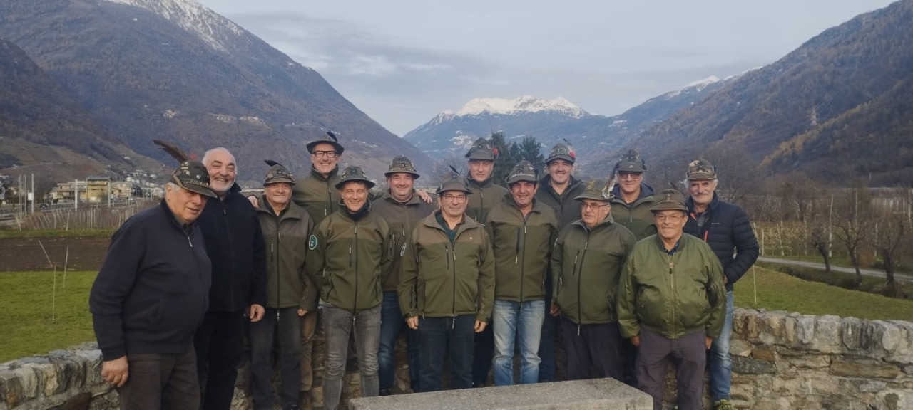 L’annuale pranzo degli Alpini è sempre una festa