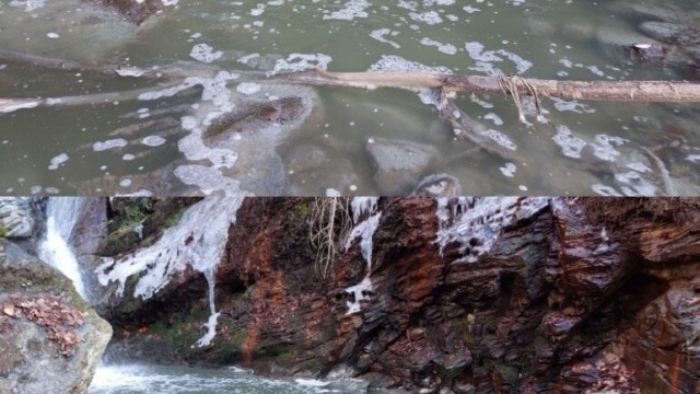 Niente da fare, la fogna ancora nel torrente