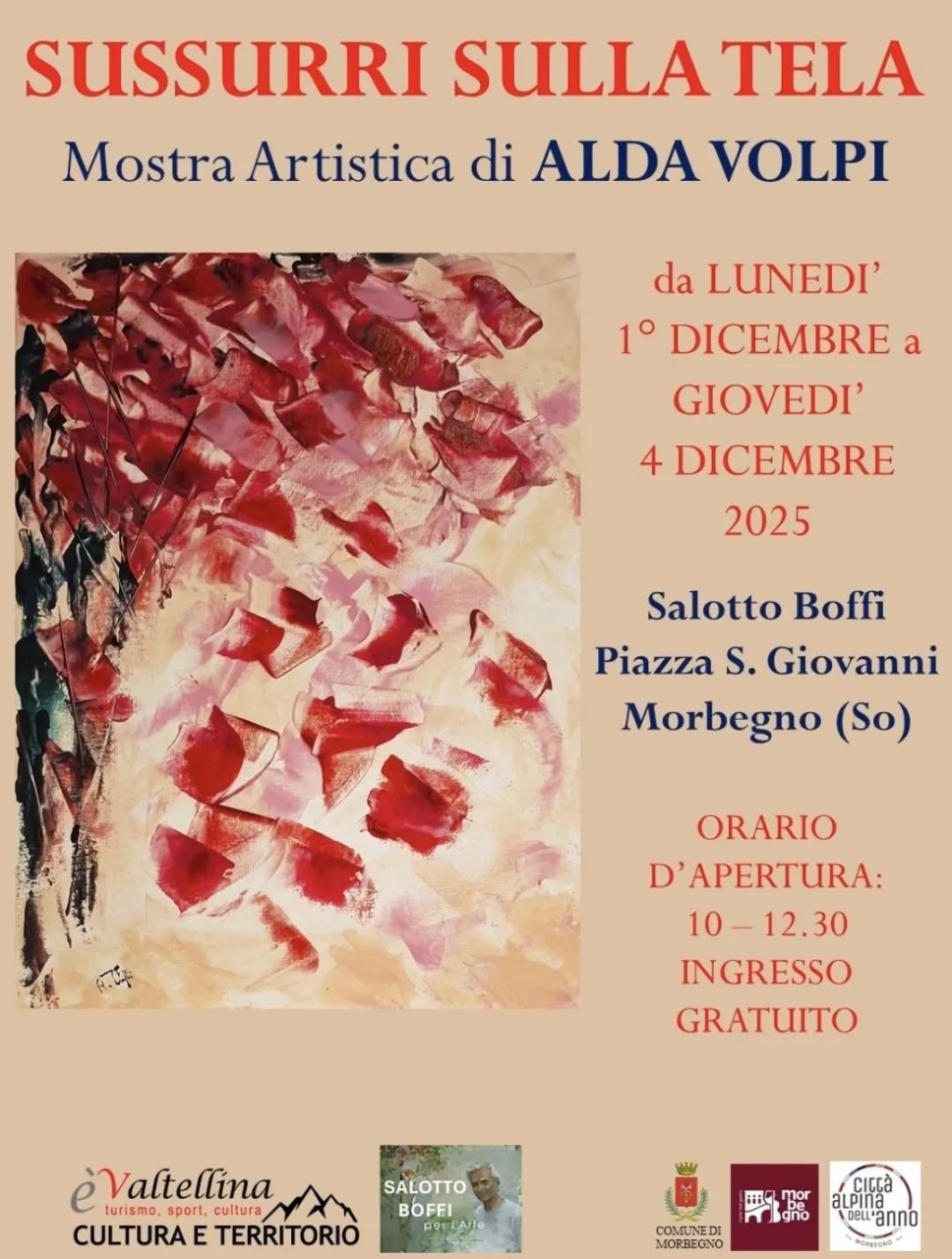 Roberta Minola e Alda Volpi in mostra a Morbegno: due voci d’arte tra emozione, colore e profondità