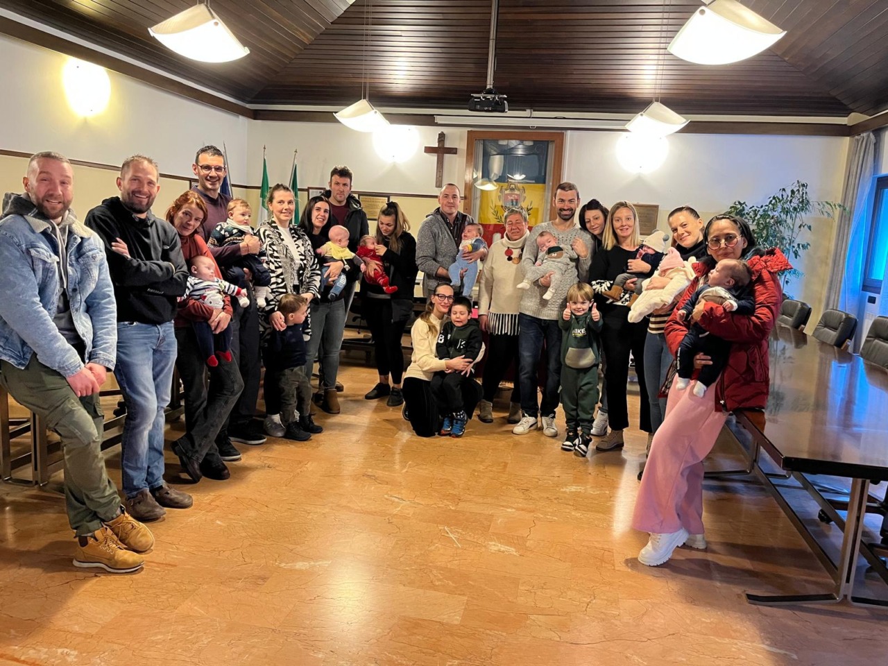 L’amministrazione ha incontrato le famiglie dei bambini nati nel 2025