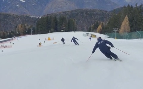 Polizia sulle piste da sci, tanti soccorsi e sanzioni