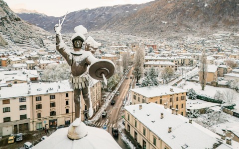 Il viaggio della Torcia Olimpica in Media Valle