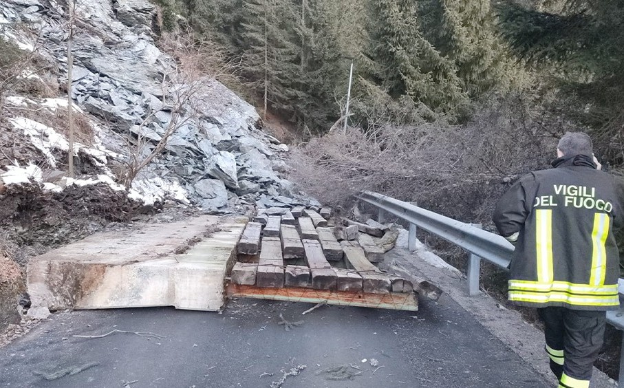 Frana a Semogo, da lunedì al via i lavori di messa in sicurezza in via Producena