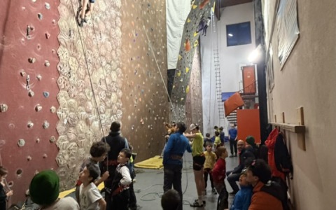 Successo per il corso di arrampicata del Cai