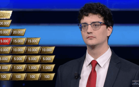 Andrea Sassella campione a La Ruota della Fortuna: il ricercatore di Grosio conquista Canale 5