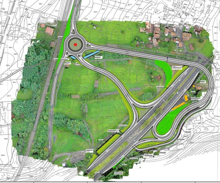 Opere olimpiche, lunedì 19 gennaio apre lo svincolo di Piona