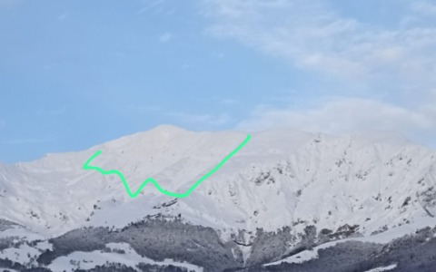 Si stacca una valanga, grande mobilitazione