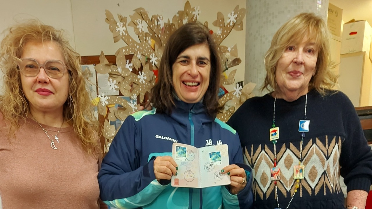 Due appositi annulli filatelici in occasione delle Olimpiadi