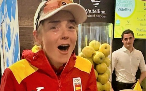 Anita Alonso festeggia il bronzo olimpico al Villaggio  Coldiretti tra piadina di saraceno e tiramisù al Braulio