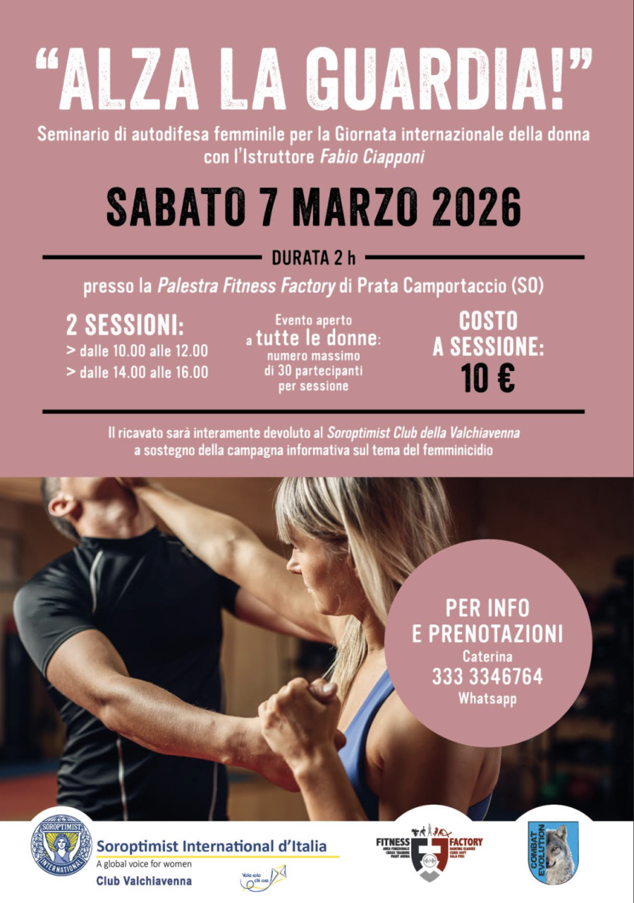 “Alza la guardia”: autodifesa, consapevolezza e solidarietà per la Giornata Internazionale della Donna