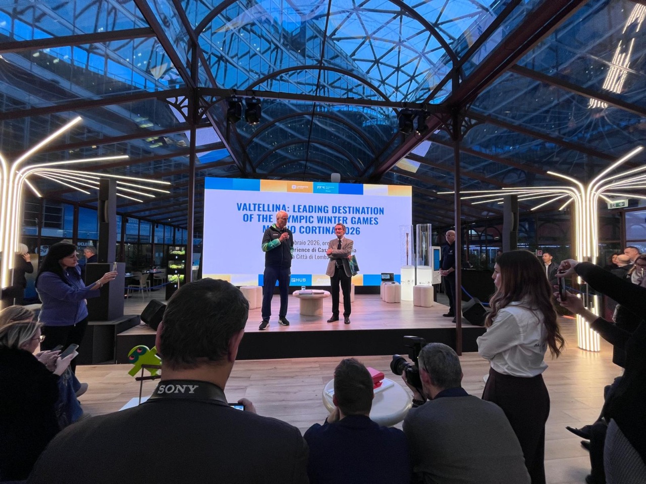 Olimpiadi, la Valtellina protagonista a Milano