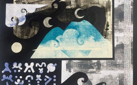 Favole Notturne: il mondo frammentato di CIN PER in mostra a Morbegno