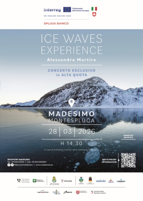 Montespluga, musica in alta quota con Ice Waves Experience