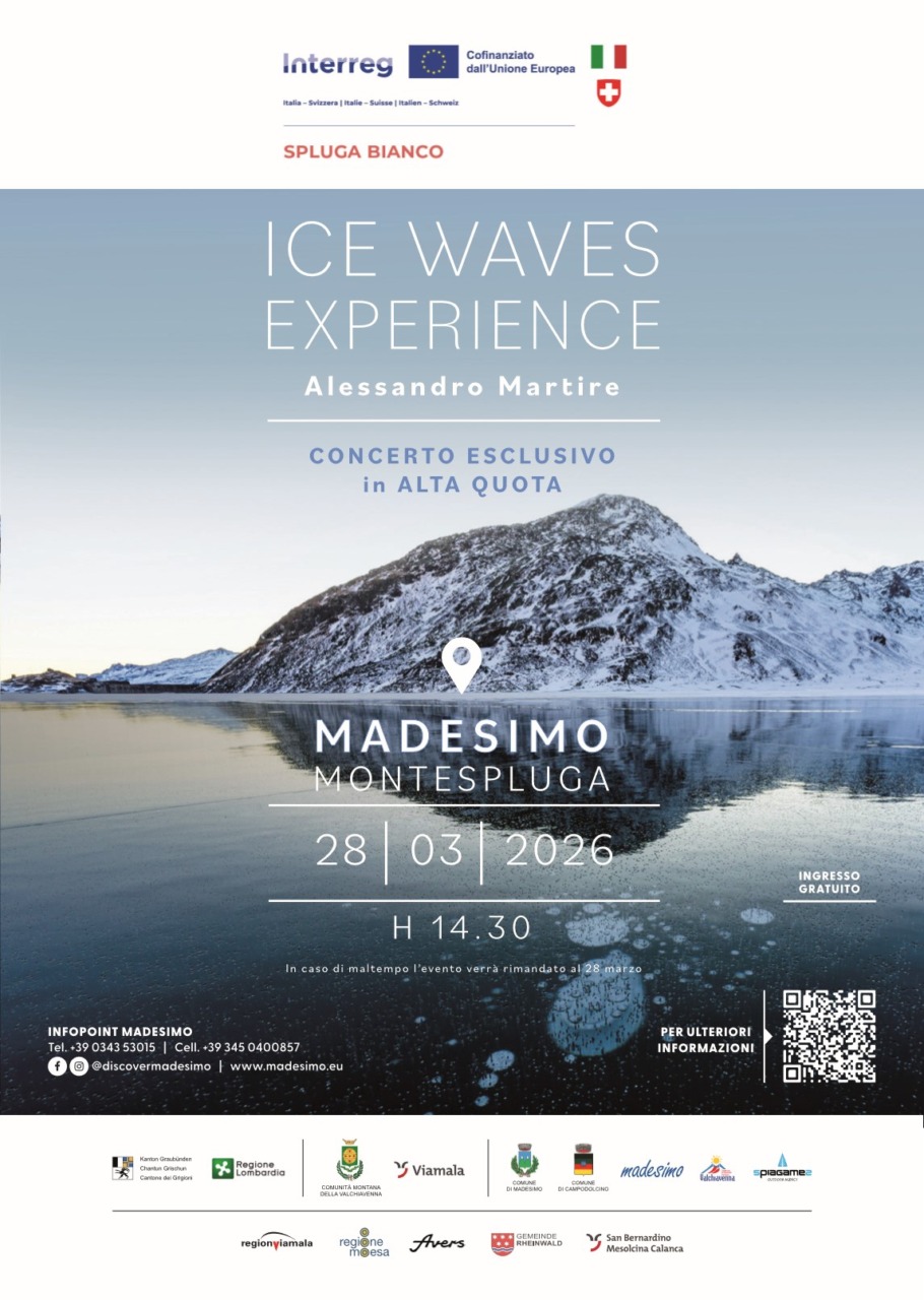 Montespluga, musica in alta quota con Ice Waves Experience