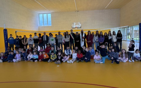 Inaugurata la palestra comunale Munari