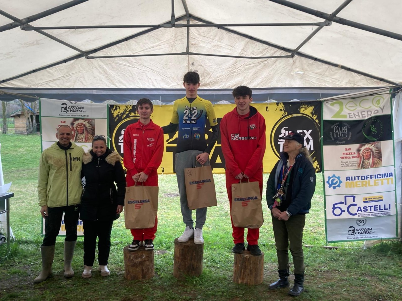 Master Cicli Pozzi di Mtb: il Csi Morbegno vince nel fango