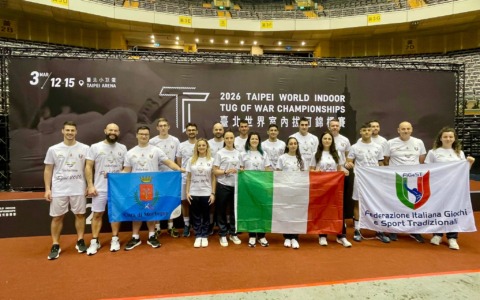 A Taipei quarto posto mondiale per la squadra Morbegno – FIGeST di tiro alla fune