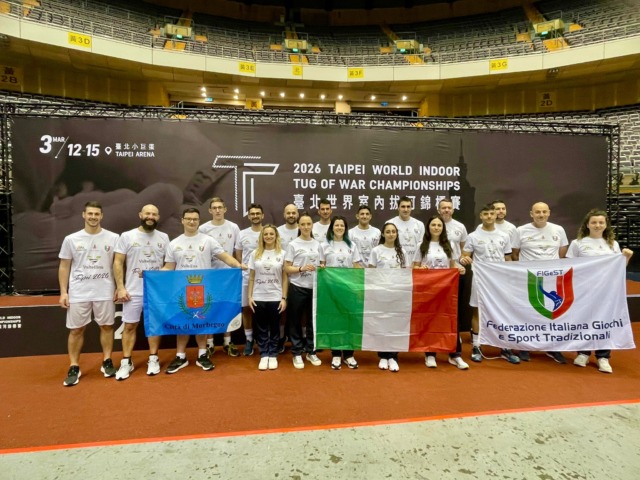 A Taipei quarto posto mondiale per la squadra Morbegno – FIGeST di tiro alla fune