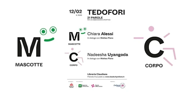 Tedofori – 21 parole per un abbecedario sportivo: gli appuntamenti di marzo verso Milano Cortina 2026 con BookCity Milano e Regione Lombardia