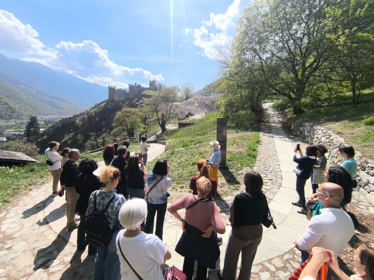 Operatori alla scoperta della Rupe Magna