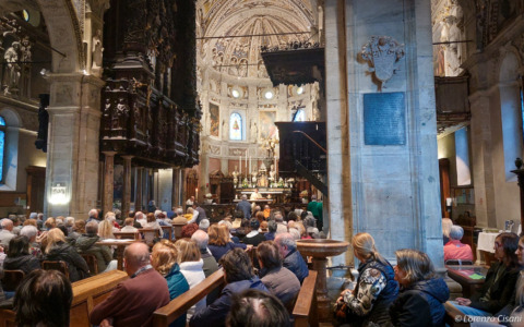 Gli studenti della classe quarta del Pinchetti hanno incontrato il sacerdote Reniel Alí Ramírez Herrera