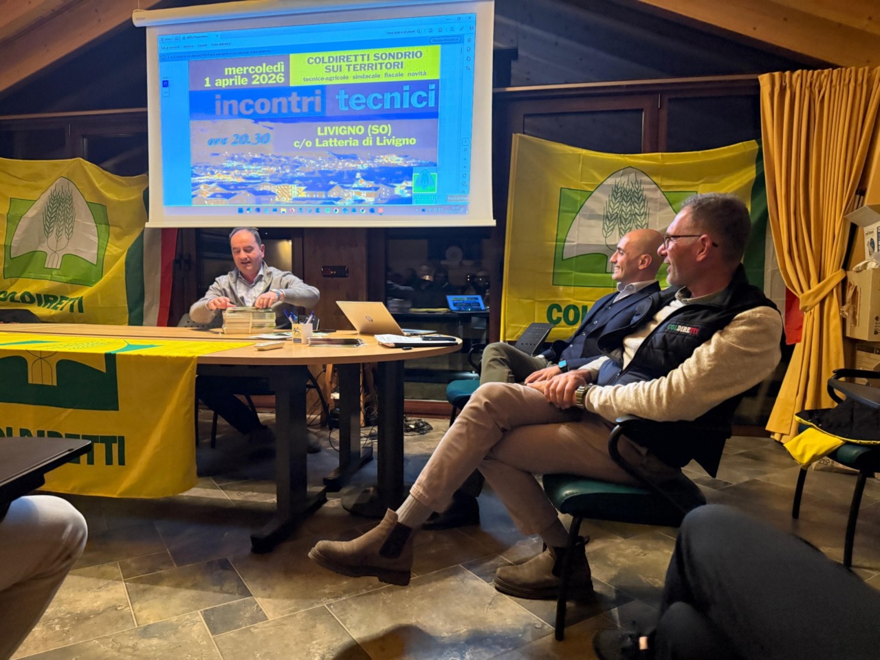 Agricoltura di montagna, sala piena per l’incontro di Coldiretti