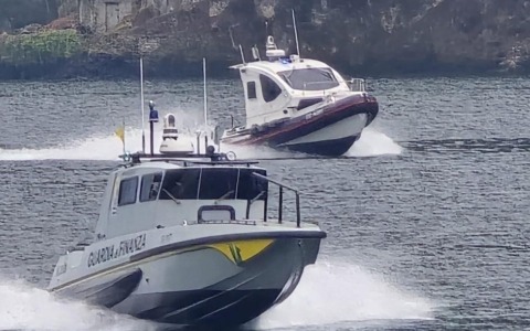 Maxi esercitazione congiunta sul Lago di Como