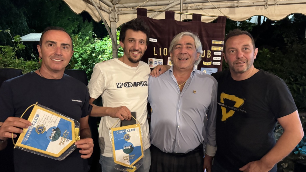 Sport, territorio e passione protagonisti della serata del Lions Club Sondrio Masegra