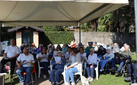 Alla Casa di Riposo di Dongo si fanno “Passi sicuri”