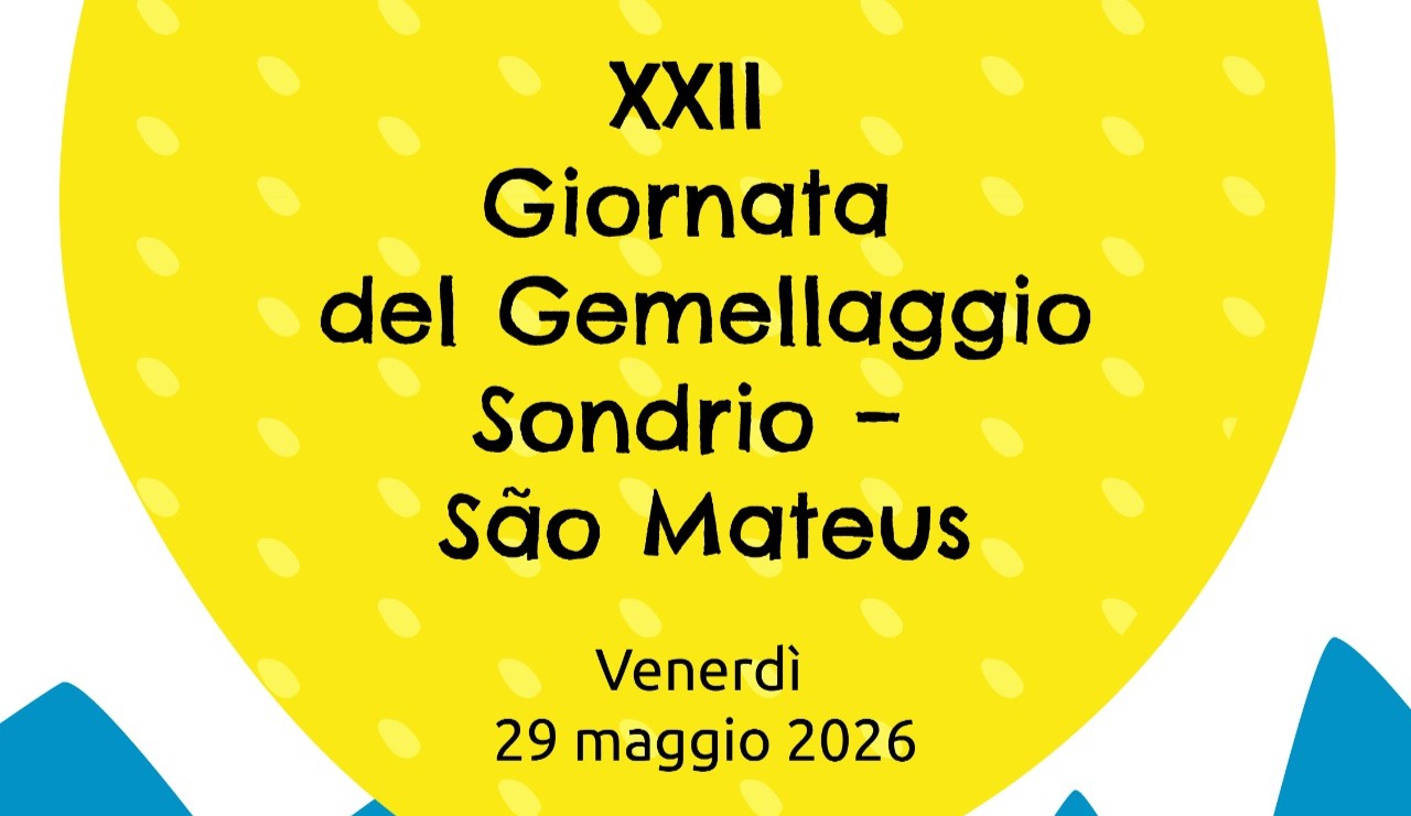 Il 29 maggio è la Giornata del gemellaggio con São Mateus